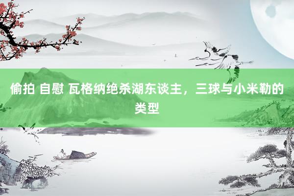 偷拍 自慰 瓦格纳绝杀湖东谈主，三球与小米勒的类型